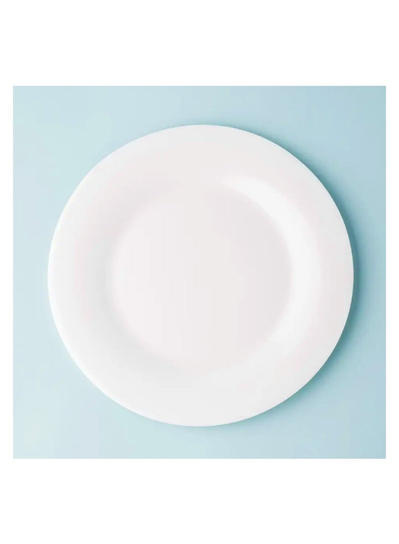 Melrich Melrich 36 Pcs Opal ware Dinner Set 8 Dinner Plate 8 Dessert Plate 8 Soup Plate 8 Bowls 1 Oval Plate 2 Serving Bowl 1 Grill Tray Dishwasher Microwave Safe - Image 5