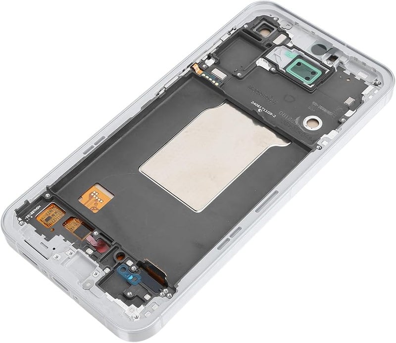 Samsung Galaxy A55 5G LCD Screen Replacement Full Assembly Kit With Frame And Tools Silver - Image 2
