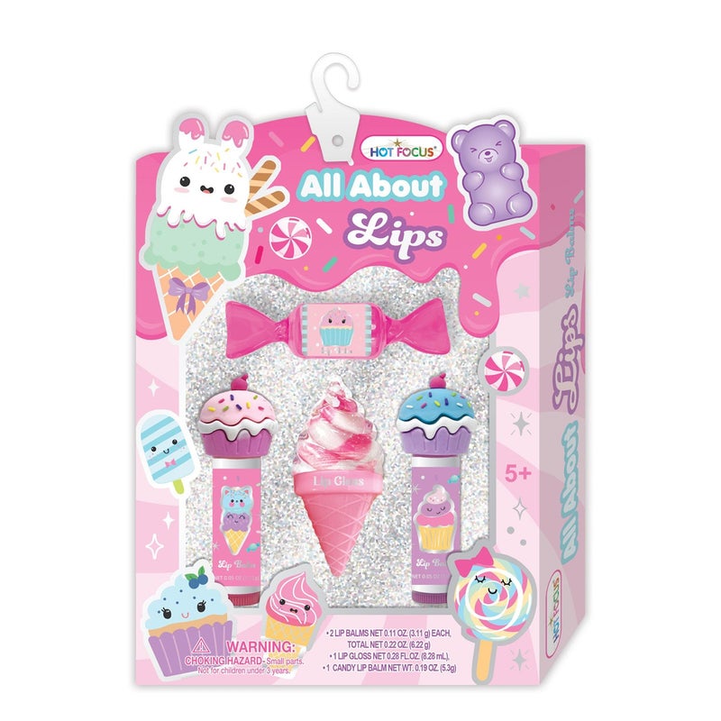 هوت فوكس مجموعة ملمعات الشفاه مع الأكسسوارات - 014SW - Image 1