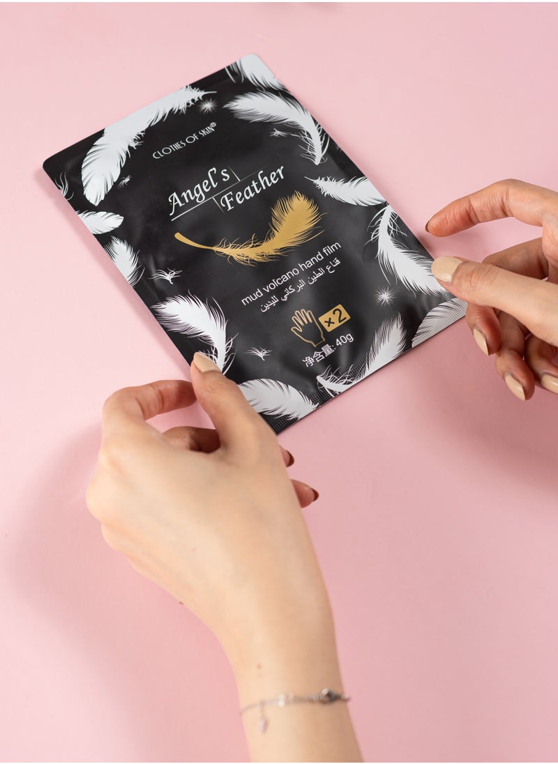 Clothes of skin - Hand mask to rejuvenate, moisturize and whiten the hand, and to exfoliate dead skin from Clothes of skin 2 pieces - Image 1
