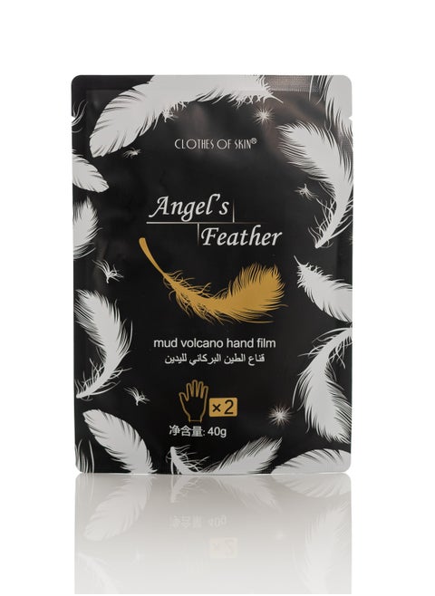 Hand mask to rejuvenate, moisturize and whiten the hand, and to exfoliate dead skin from Clothes of skin 2 pieces