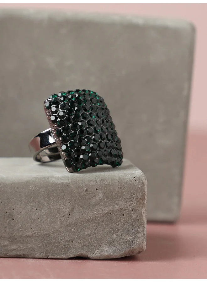 SOHI Party Artificial Cocktail Ring Jewellery