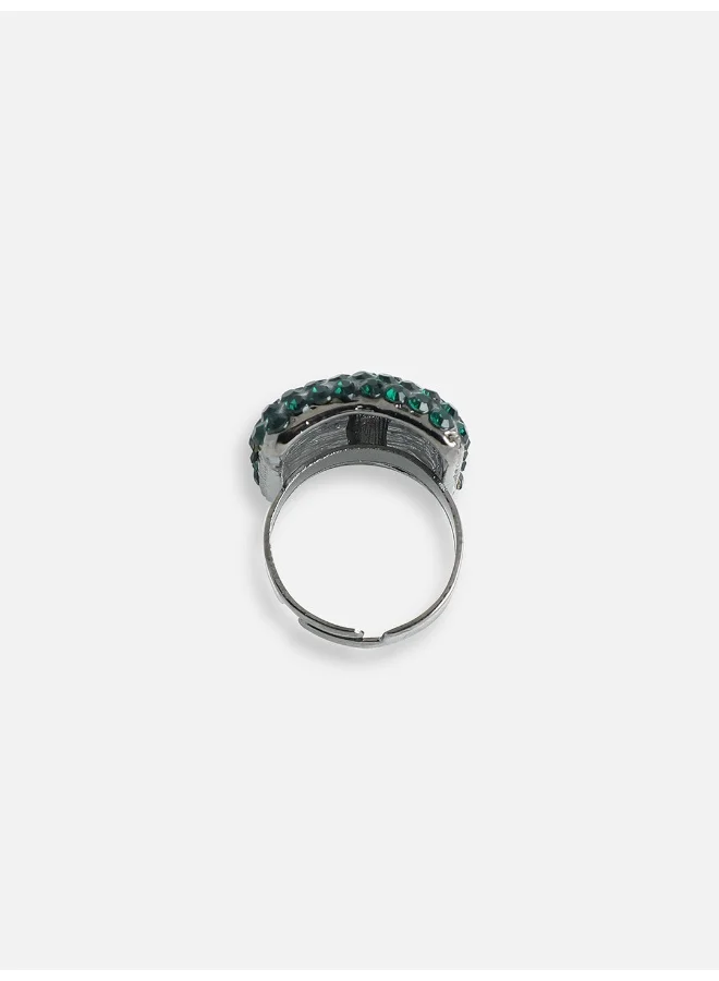 SOHI Party Artificial Cocktail Ring Jewellery