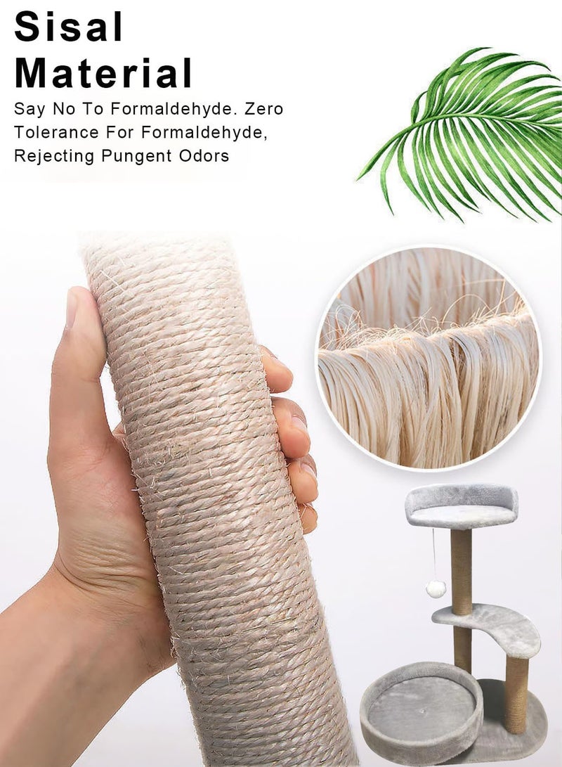 كيدل شجرة القط القط تسلق إطار لعب القط مع الكرة الفروية - Image 2