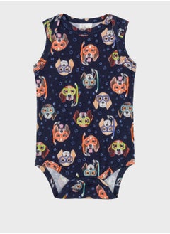 Up Baby Infant Printed Half Bodysuit 