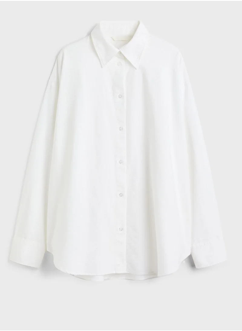 H&M Oversized Button Down Shirt