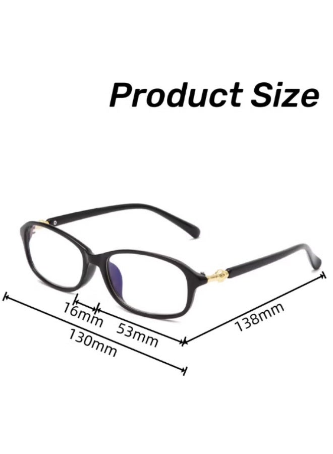 Ultra-light Anti-Blue Light Reading Glasses for Men and Women, Purple - Image 3