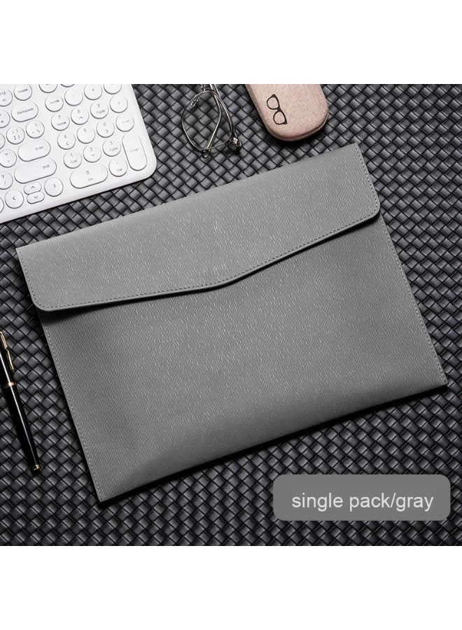 Generic A4 Leather Document Holder - Essential for Premium Business Office Use 