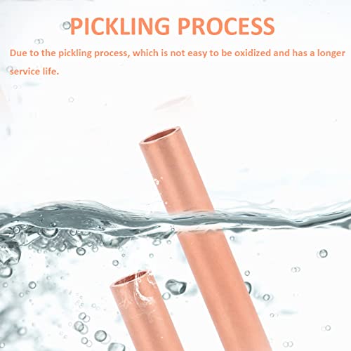 Teansic 250Pcs Wire Ferrules Kit 7 Size Copper Crimp Connector Non Insulated Electrical Butt Terminal Assortment Kit - Image 3