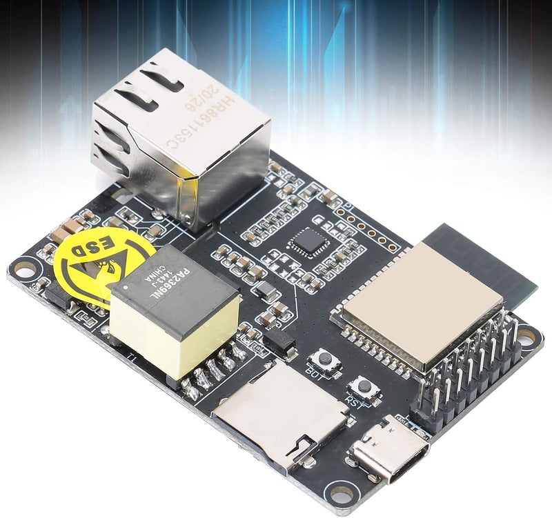 klarako Ethernet Adapter Hardware, Ethernet Adapter, T Internet POE ESP32 Ethernet Adapter Expansion Board, LAN8720A Chip Ethernet Adapter Expansion Card, for Printed Circuit Board - Image 5