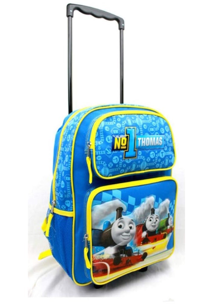 Fab Thomas the Tank Engine Large Rolling Backpack #85105 - Image 2