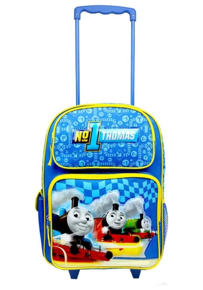 Fab Thomas the Tank Engine Large Rolling Backpack #85105 - Image 1
