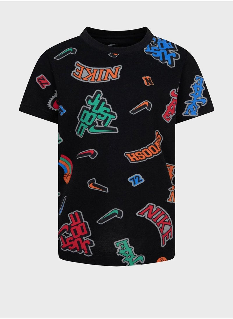 Nike - NKB VARZITY AOP TEE - Image 1