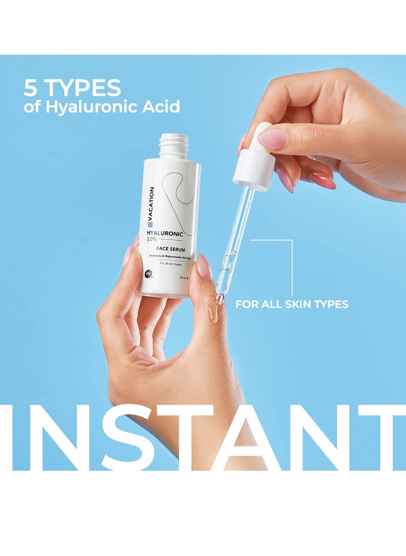 VACATION - HYALURONIC ACID SERUM 3% 30 ML - Image 1