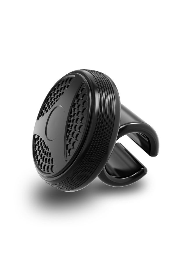 صحرمارت مقبض عجلة قيادة محدث، دوار لعجلة قيادة السيارة، للسيارات والشاحنات والجرارات والقوارب وملحق التحكم في سرعة السيارة، مساعد قيادة مناسب عالمي يدور 360 درجة، معزز مساعد القيادة - Image 1