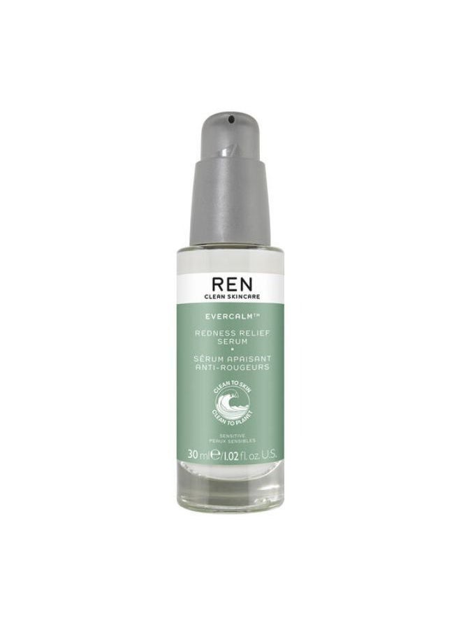 REN CLEAN SKINCARE EVERCALM™ REDNESS RELIEF SERUM  30ML 