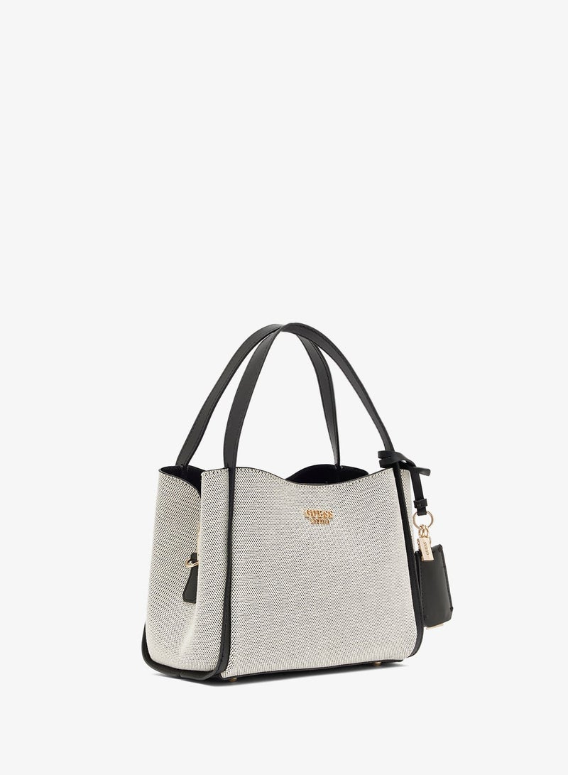 GUESS Nicolette Small Girlfriend Satchel Bag - Image 4