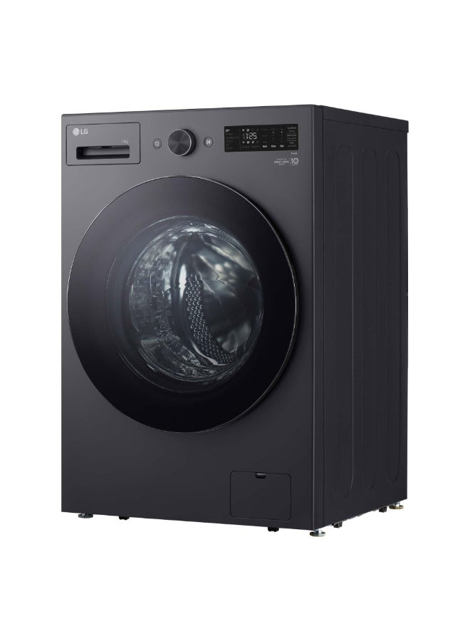 LG Front Load Washing Machine 13kg, ThinQ(Wi-Fi), Steam, AI DD, Essence Graphite WFN1310BST Essense Graphite - Image 3