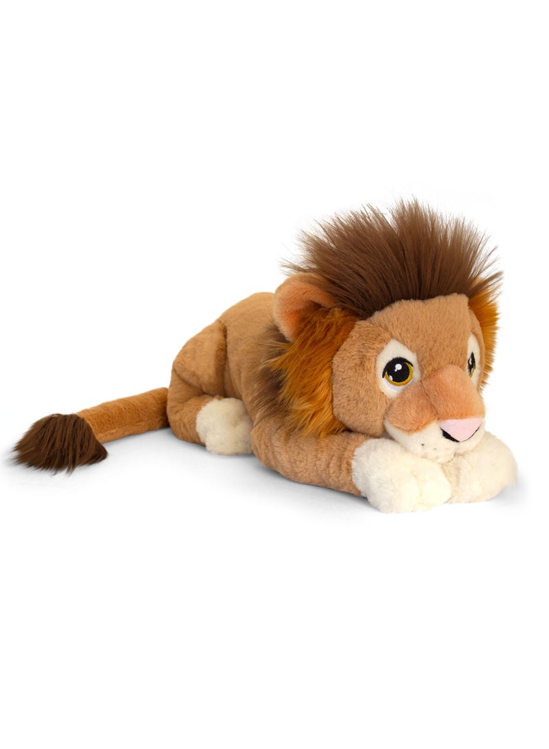 Keel Toys Keeleco Lion 80cm | Soft Toy | Plush Toy | Gift for Kids and Adults - Image 1