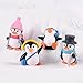 MAOMIA 8 Pcs Cute Penguin Figures Mini Penguin Figurines Collection Playset Cake Topper Fairy Garden Party Decoration - Image 4