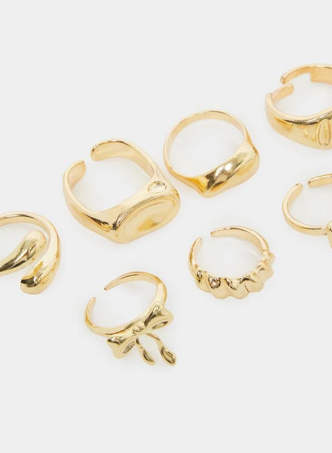 Styli  Pack of 9 - Assorted Rings for Women | Best Price UAE