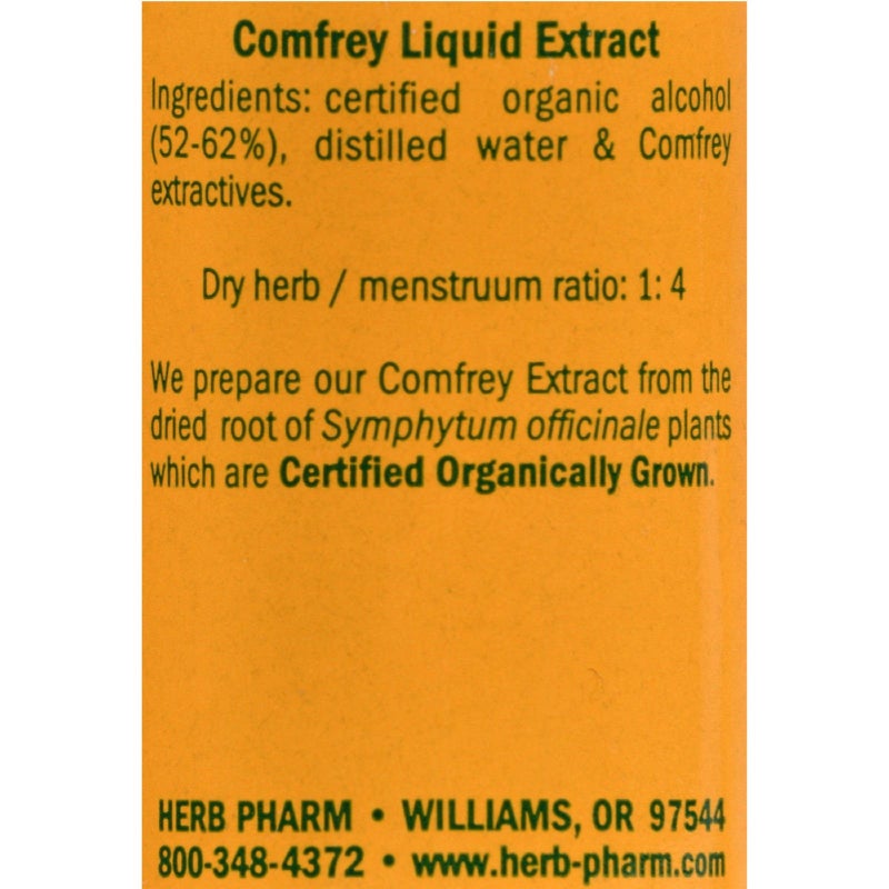Herb Pharm Certified Organic Comfrey Liquid Extract - 1 Ounce (DCOMF0) - Image 2