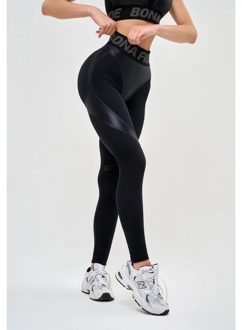 Bona Fide Extra Push Up "Black Skin" Extra Scrunch Gym Leggings for Women for Women | Best Price UAE