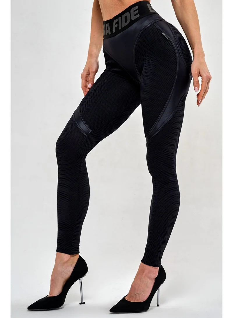 Bona Fide Extra Push Up "Black Skin" Extra Scrunch Gym Leggings for Women for Women | Best Price UAE