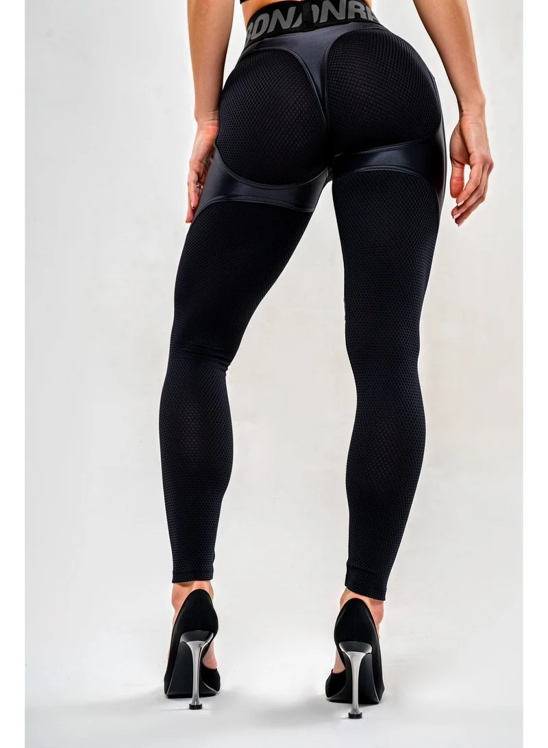 Bona Fide Extra Push Up "Black Skin" Extra Scrunch Gym Leggings for Women for Women | Best Price UAE
