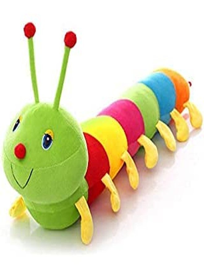 Future Shop Cute Detective Cartoon Character Soft Stuffed Plush Animal Toy for Kids Home Room Decoration (Caterpillar) - Image 2