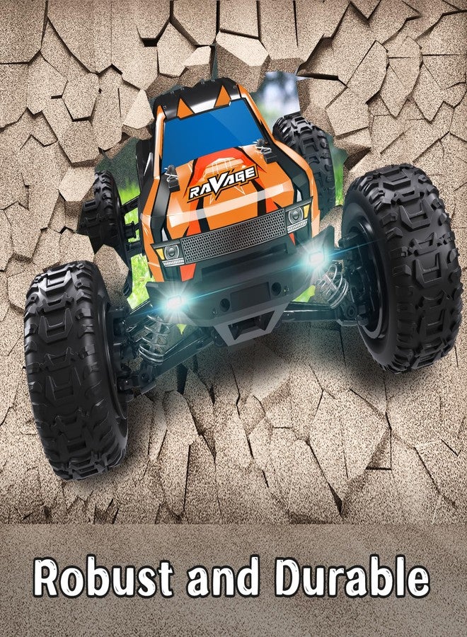 Loolinn | Durable RC Cars for Kids - Hobby Grade, 1/16 RC Truck, Top Speed 19mph, Adjustable Speed, Off-Road, 4WD - Upgradeable Remote Control Car (Gift for Boys and Adults) - Image 4