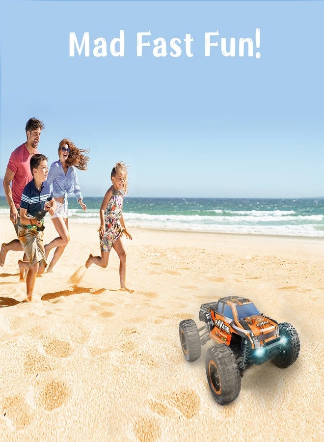 Loolinn | Durable RC Cars for Kids - Hobby Grade, 1/16 RC Truck, Top Speed 19mph, Adjustable Speed, Off-Road, 4WD - Upgradeable Remote Control Car (Gift for Boys and Adults) - Image 3