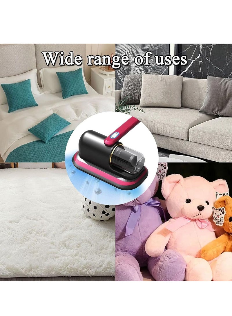 Excefore Bed Vacuum Cleaner Upgraded Cordless UV Vacuum Cleaner, Handheld deep Mattress Vacuum Cleaner, Effectively Cleans Bedding, Sofas, Carpets and Other Fabric Surfaces - Image 5