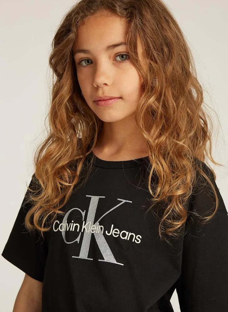 كالفن كلاين جينز Youth Graphic Logo T-Shirt