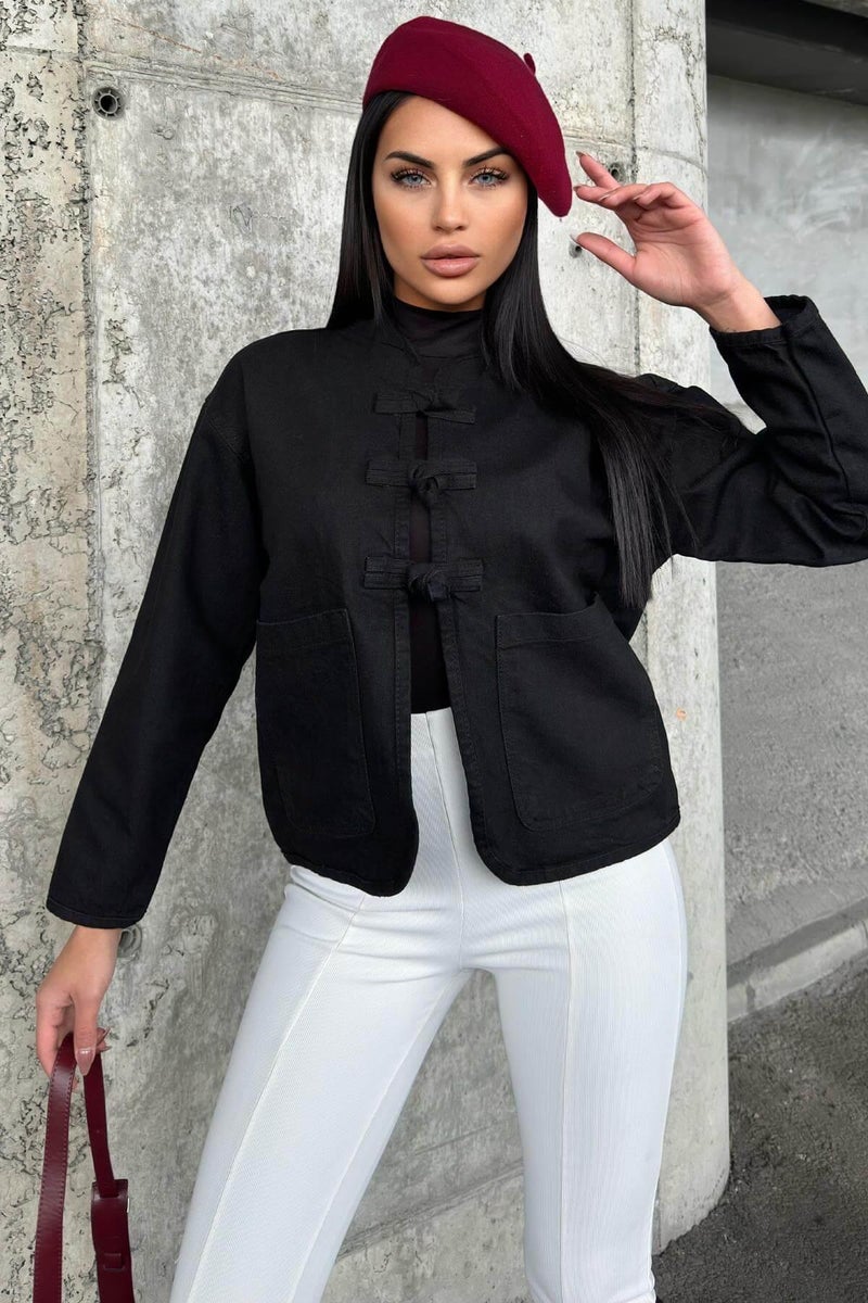 Weshaya Jacket Women Black - Image 1