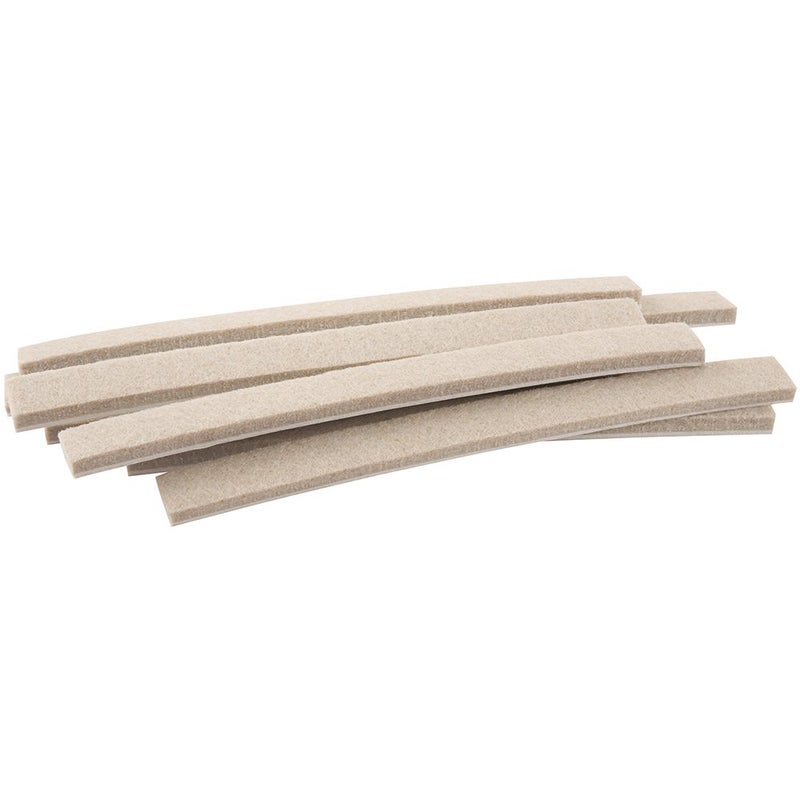 Waxman Consumer Group 4719495N 12 X 6 Oatmeal SelfStick Felt Strips 9 Count