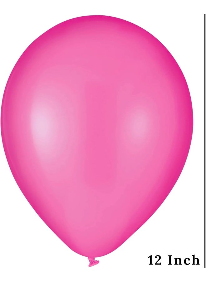 Goldedge – 100 PC Bubble Gum Pink Latex Balloons, 12 Inch Soft Pastel Balloons for Baby Showers, Birthdays & Event Styling - Image 2