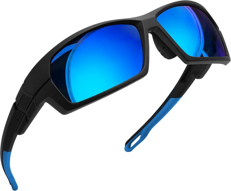 Joopin Sunglasses Men Women Sports Polarized UV400 Protection | Lightweight TR90 Frame,Rectangle TAC Lens,Cycling Biking Running Driving Fishing Surfing Hiking Baseball - Image 1