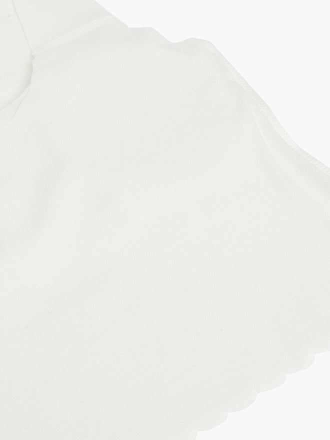 Styli Teen Girls Scalloped Hem Vest with Light Padding - Image 3