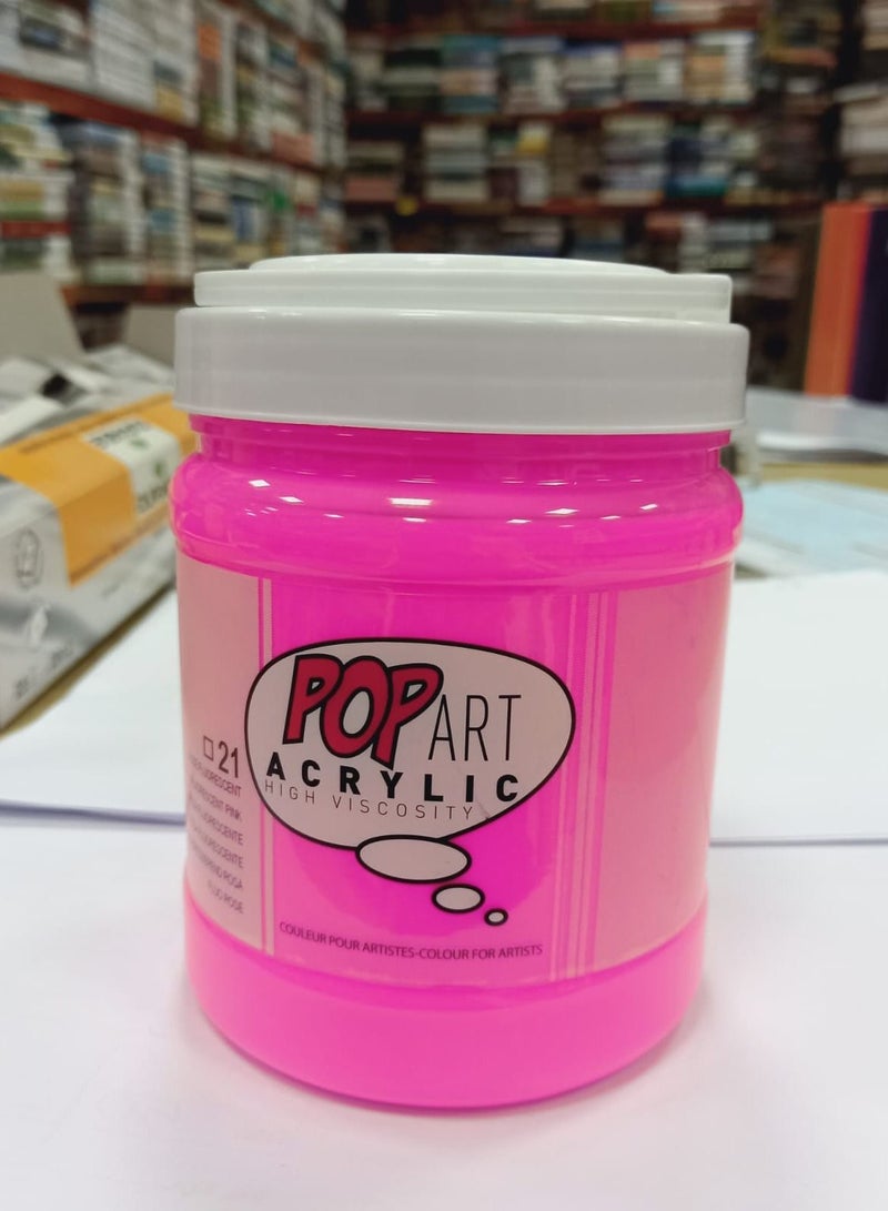 Pop Art Acrylic High Viscosity Paint 700ml (Color: 21)