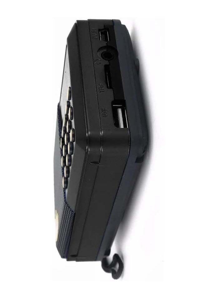 Joc - Portable Fm Radio, Stereo Sound, Strong Pure Signal, Tuned Into A Flash, A Memory - Black - Image 1