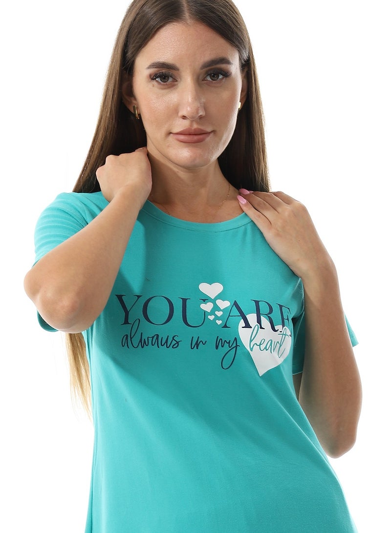 سيزار بيجامة حريمي نصف كم - Image 3