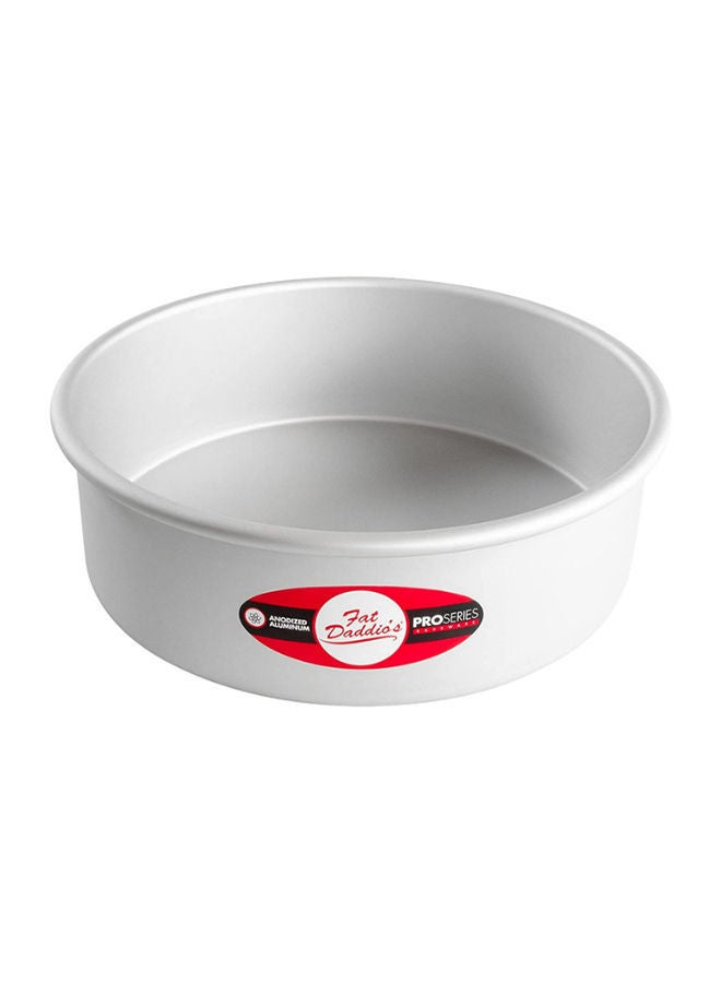 NIBEMINENT Round Cake Pan Silver - Image 1