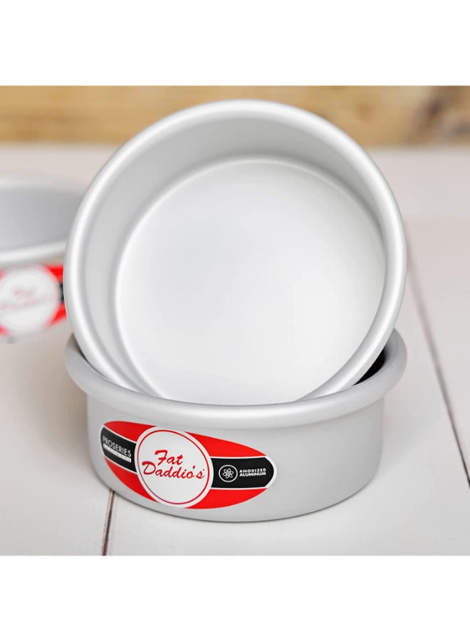 NIBEMINENT Round Cake Pan Silver - Image 2