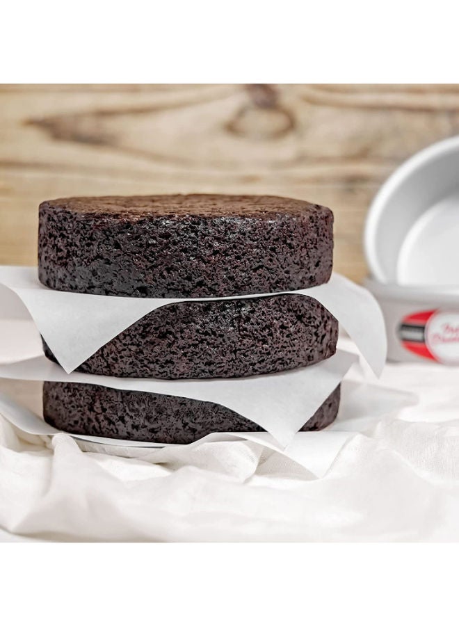 NIBEMINENT Round Cake Pan Silver - Image 3