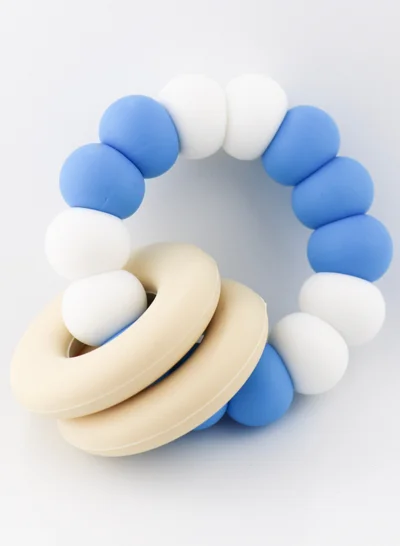 Desert Chomps Desert Chomps Vera Classic Teether - Blue Ocean
