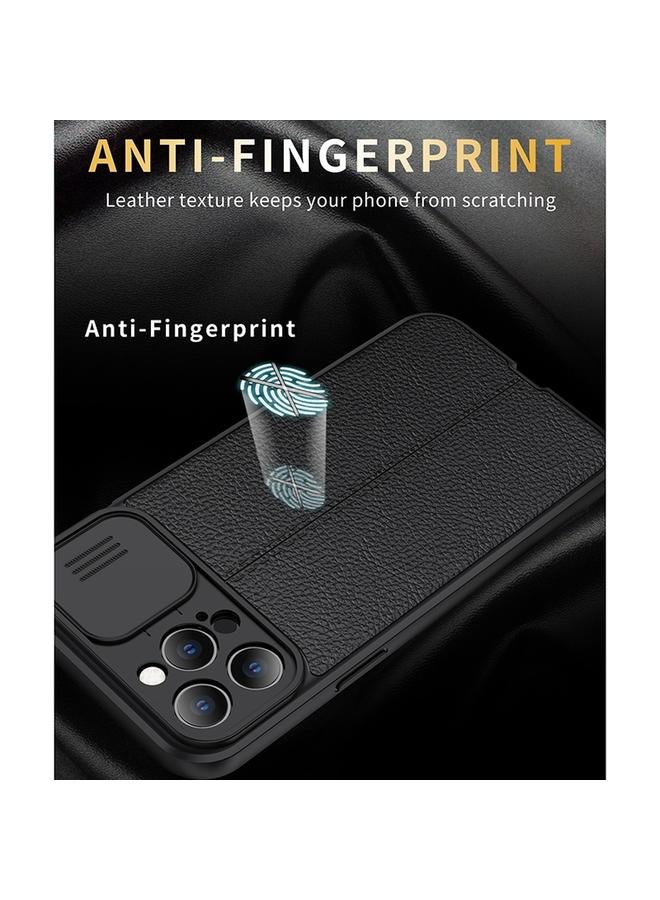 اس-توب جراب لهاتف iPhone 14 Pro Max من مادة TPU بتصميم منزلق وملمس الليتشي - Image 5
