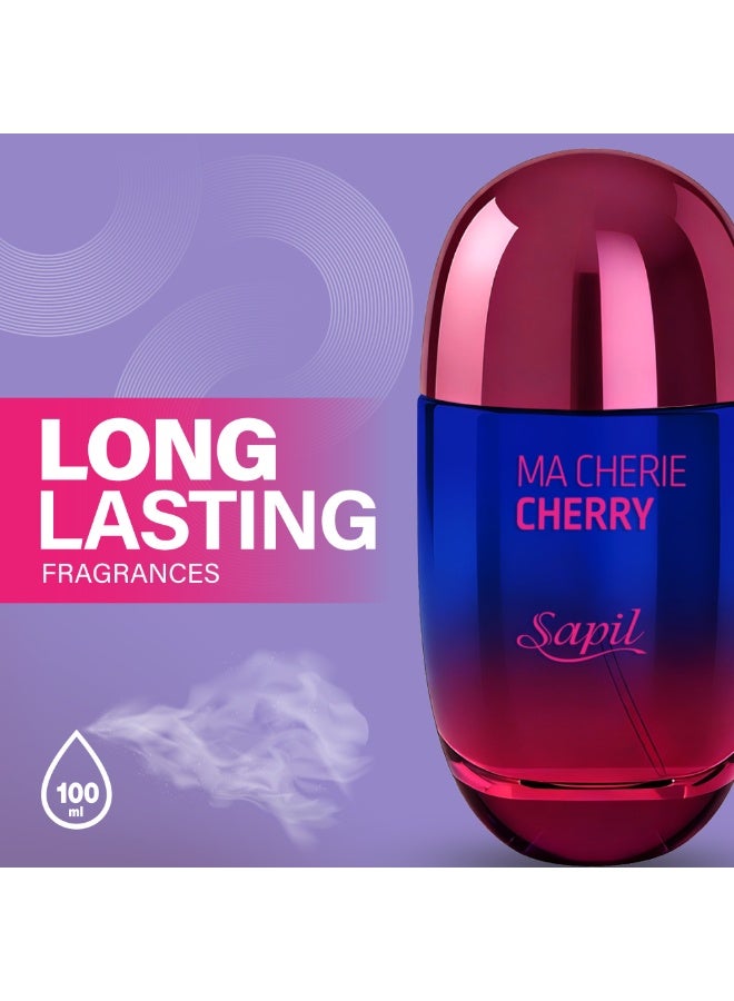 sapil Ma Cherie Cherry Eau De Parfum 100ml by Sapil - Image 3