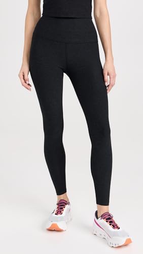 Beyond Yoga Women's Spacedye Caught in The Midi Leggings, Darkest Night, Black, XS - Image 2
