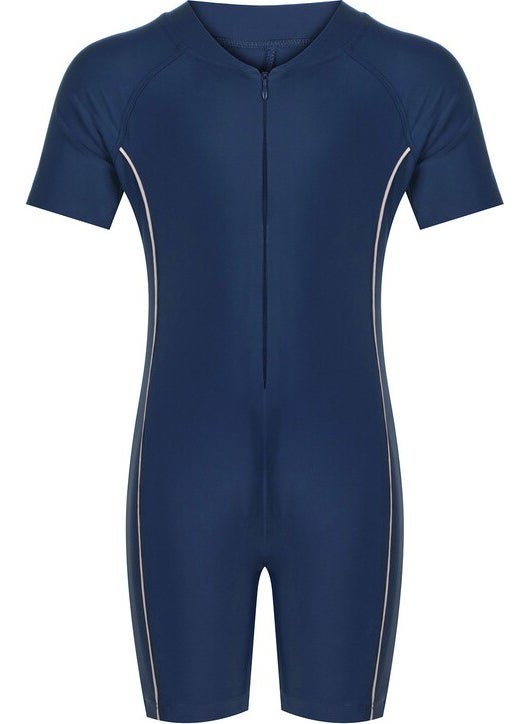 Remsa Mayo Remsa Swimsuit Jumpsuit Shorts Swimsuit 5155 Light Navy Blue  - Image 2